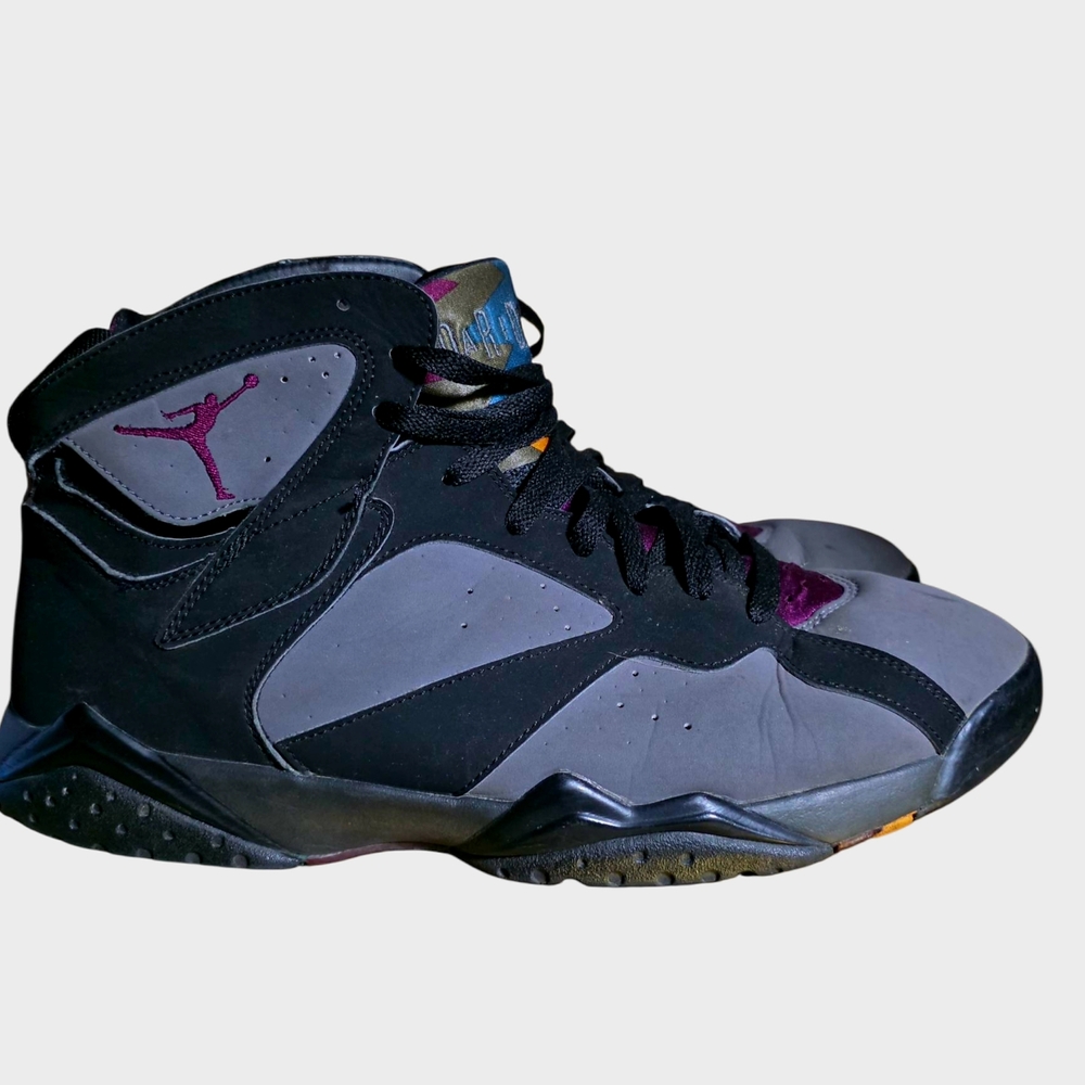 Jordan Sneakers Black and Purple